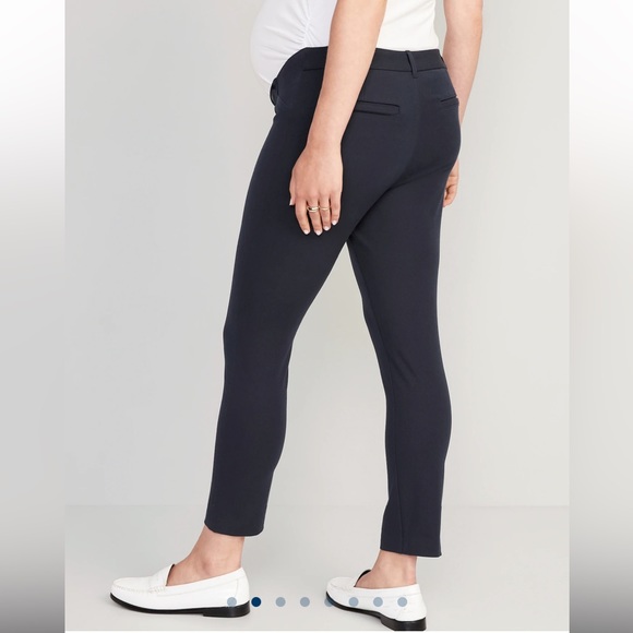 Side panel pixie maternity pants - Picture 2 of 3